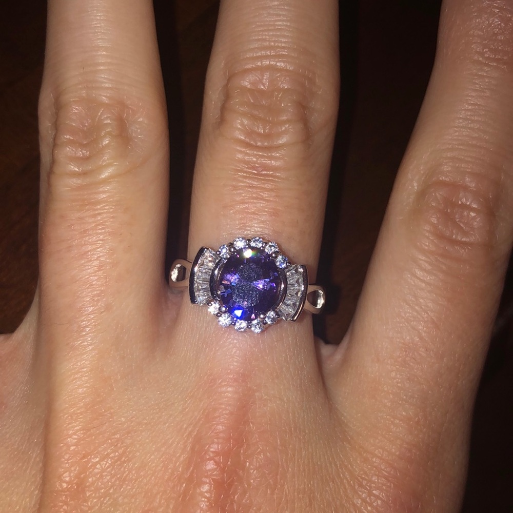 Purple Gemstone Ring from Ring Candle